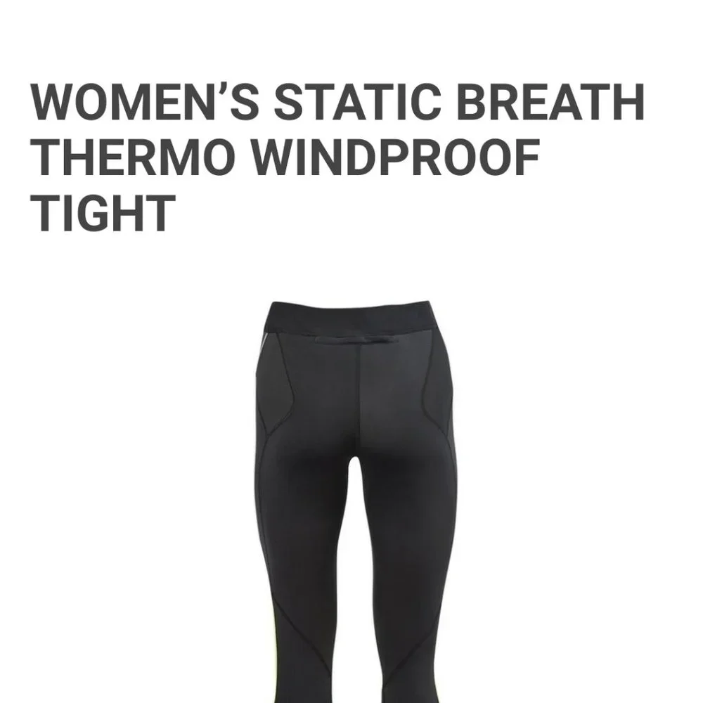 Mizuno Static Breath Winter Running/Workout Tights/Leggings Small - Picture 2 of 10